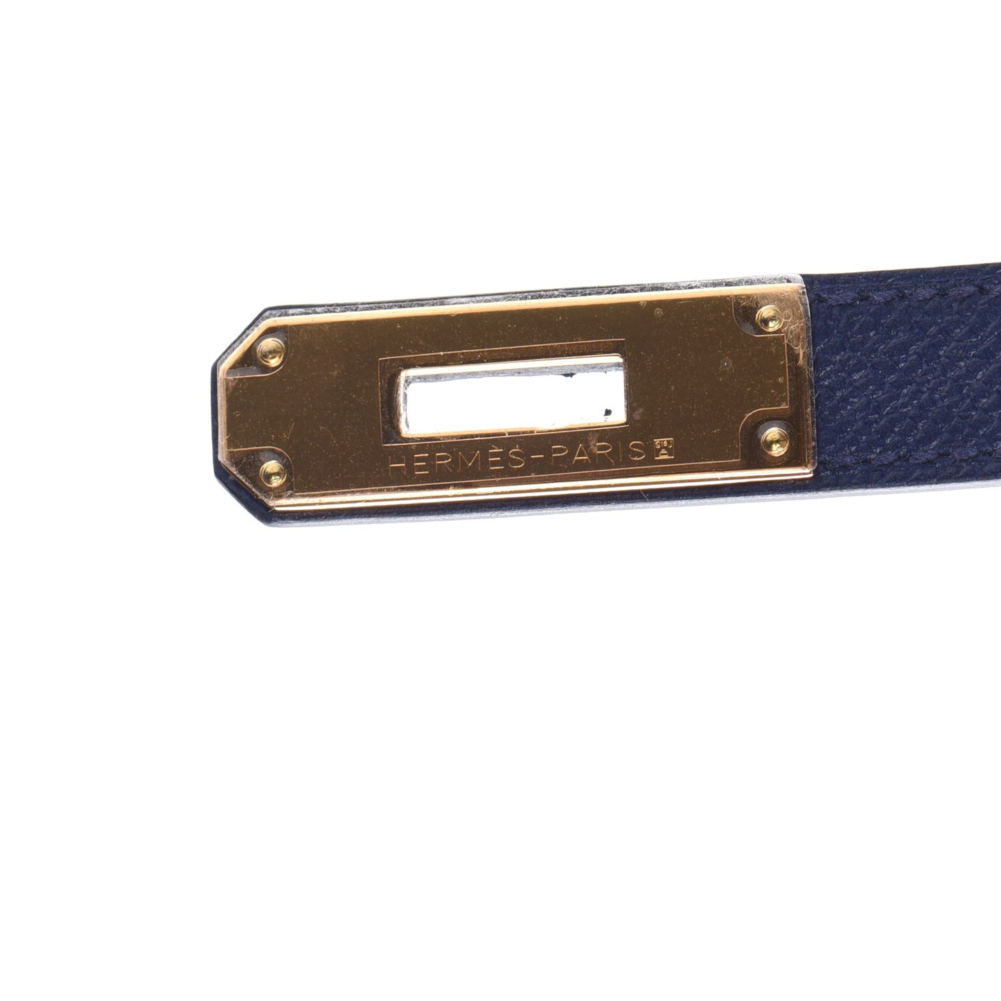 Epsom Birkin 35 Bleu Saphir