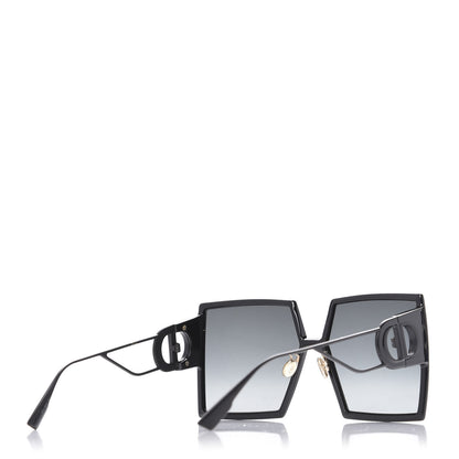 Christian Dior Square 30 Montaigne Sunglasses Black 3 of 10