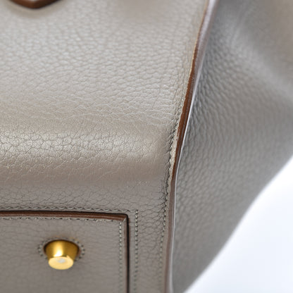Celine Crisped Calfskin Mini Tie Knot Tote Medium Grey 8 of 15