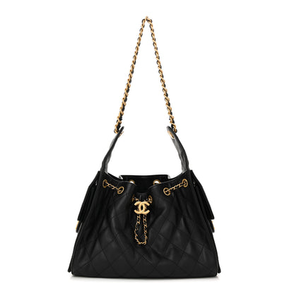 Chanel Caviar Quilted Small Chanel 25 Handbag Black 1 of 11