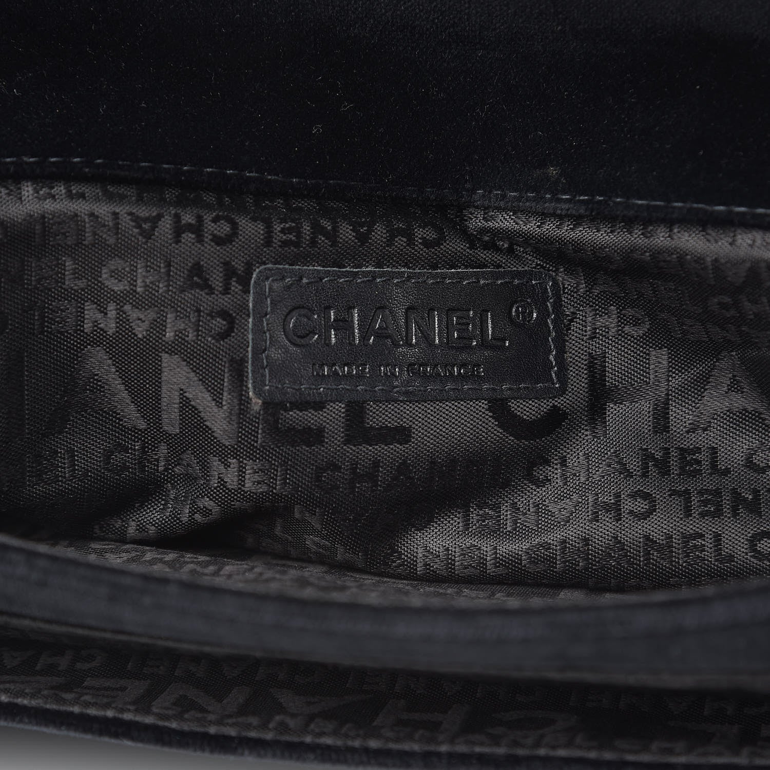 Chanel Velvet Small Mademoiselle Flap Black 6 of 13