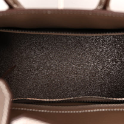 Hermes Epsom Birkin Sellier 25 Etoupe 5 of 14