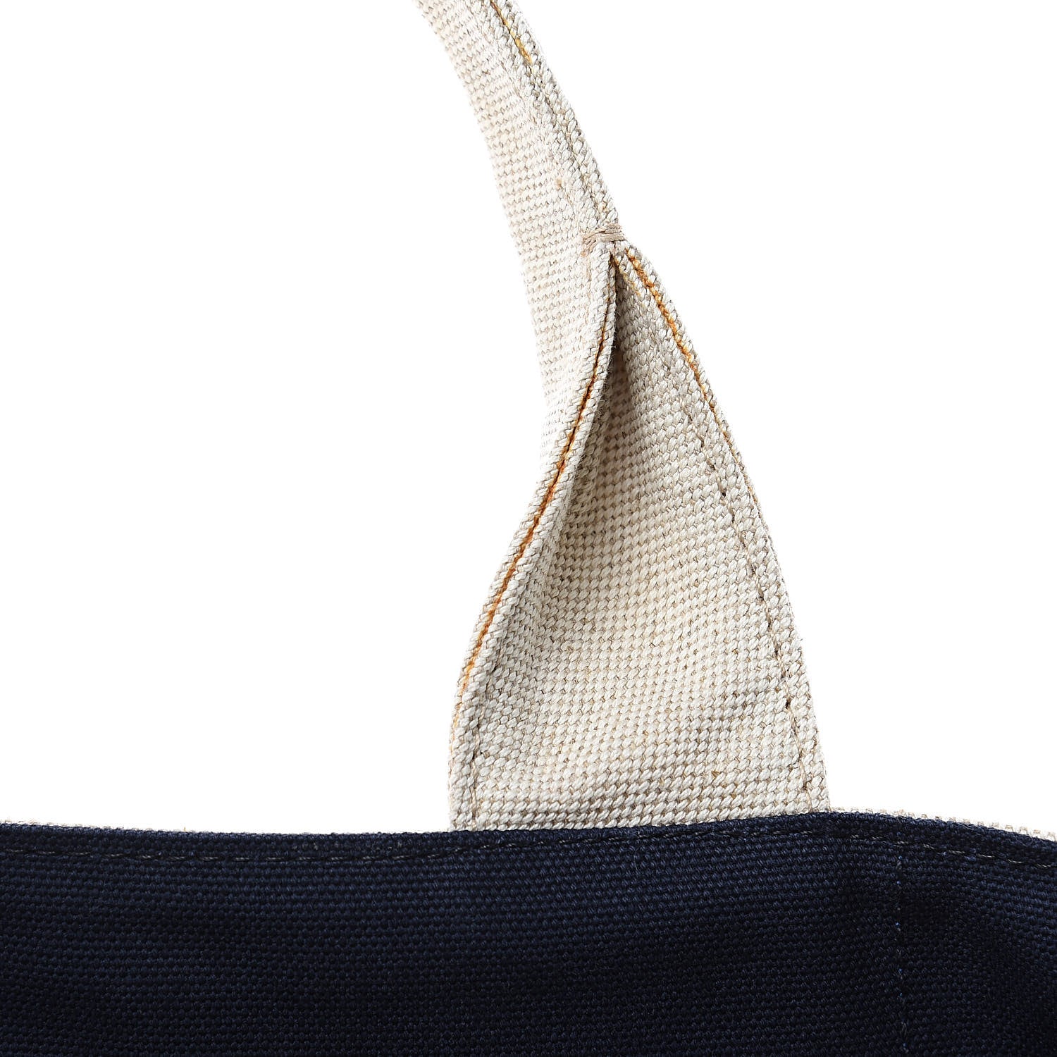 Prada Canvas Mistolino Canapa Tote Naturale Blue 13 of 16