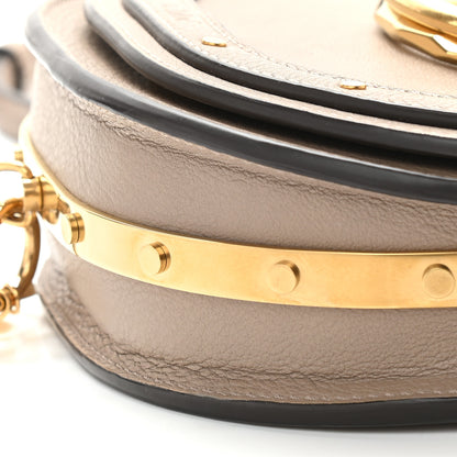 Chloe Calfskin Small Nile Bracelet Minaudiere Bag Motty Grey 8 of 8