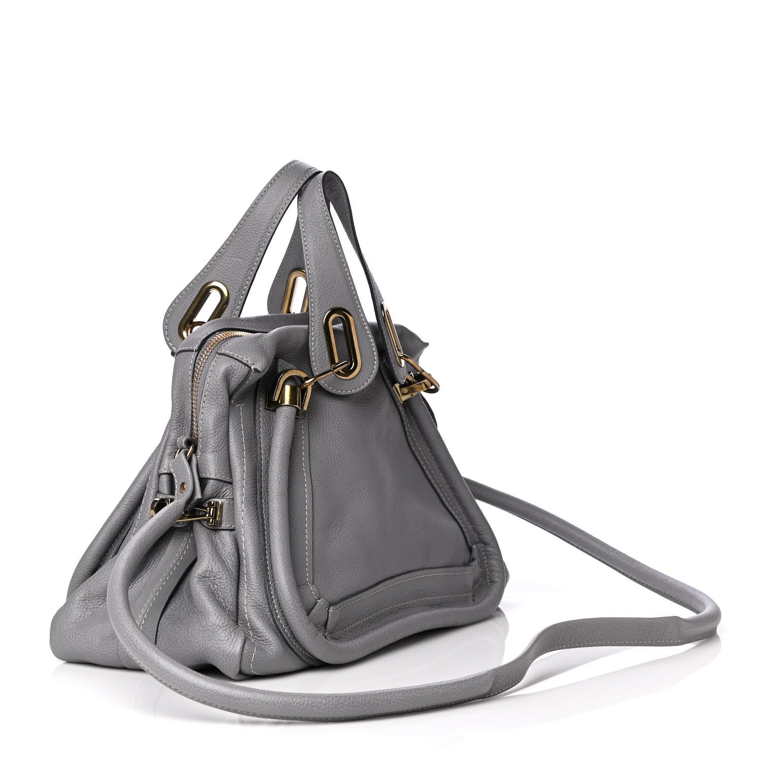 Chloe Calfskin Medium Paraty Cashmere Grey 4 of 9