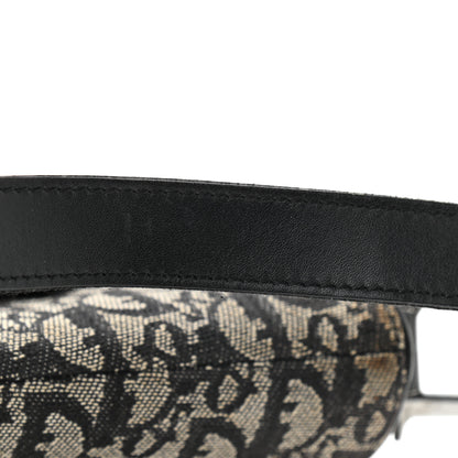 Christian Dior Monogram Saddle Bag Bag Black 10 of 19
