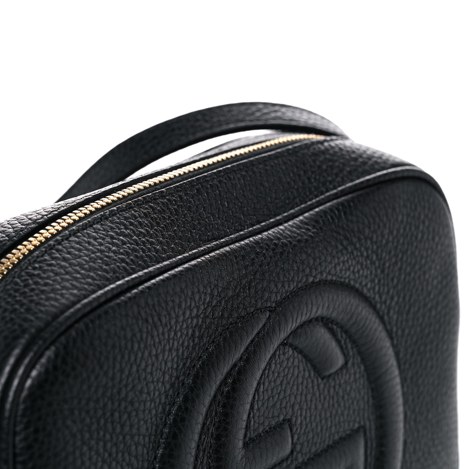 Gucci Pebbled Calfskin Small Soho Disco Bag Black 10 of 10