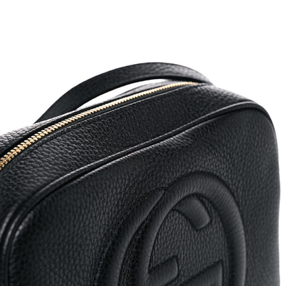 Gucci Pebbled Calfskin Small Soho Disco Bag Black 10 of 10
