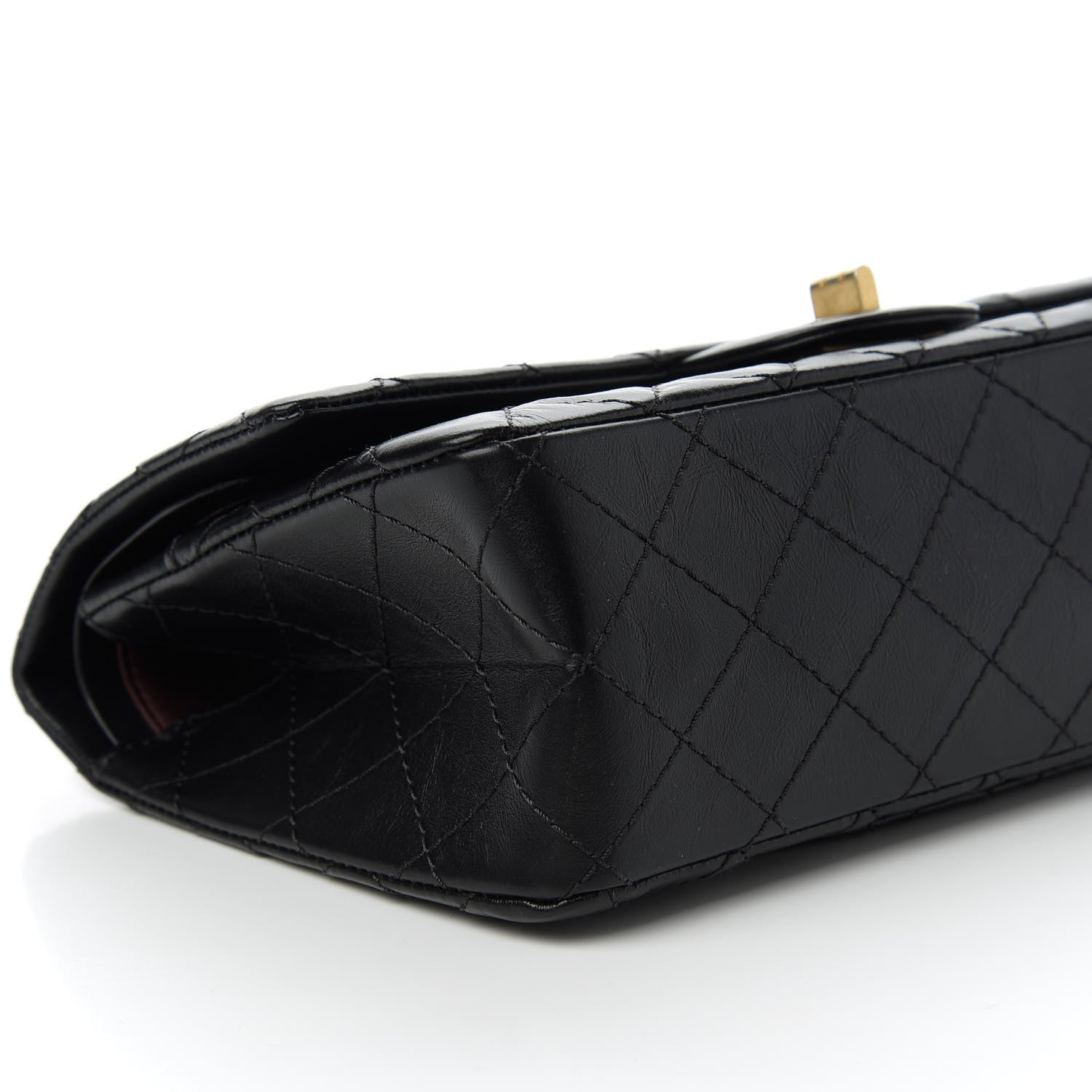 Chanel Aged Calfskin Quilted 2.55 Reissue 225 Flap Black 6 of 10