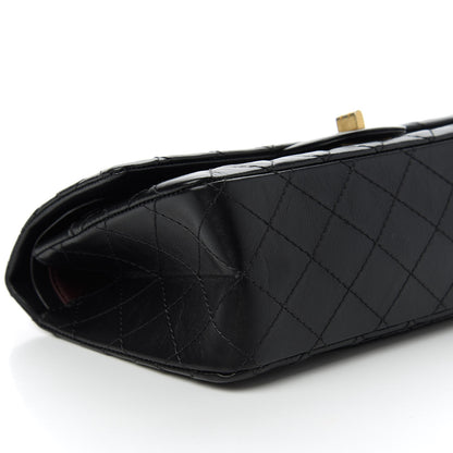 Chanel Aged Calfskin Quilted 2.55 Reissue 225 Flap Black 6 of 10
