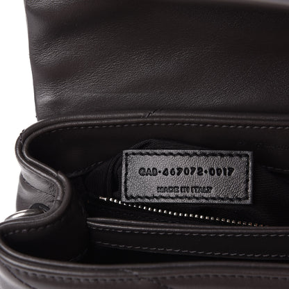 Saint Laurent Calfskin Y Quilted Monogram Toy Loulou Crossbody Bag Earth 9 of 10