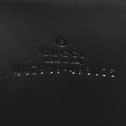 Gucci Guccissima Zip Around Card Case Black 6 of 9