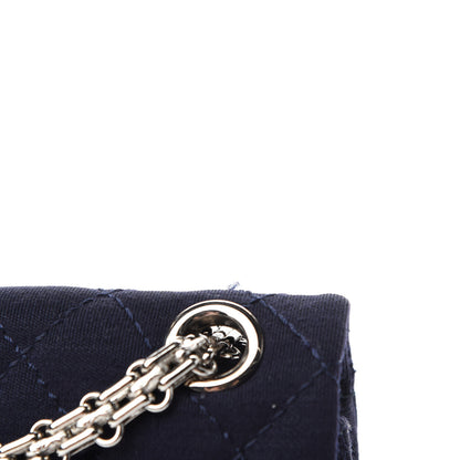 Chanel Jersey Quilted 2.55 Reissue Mini Flap Navy Blue 8 of 11