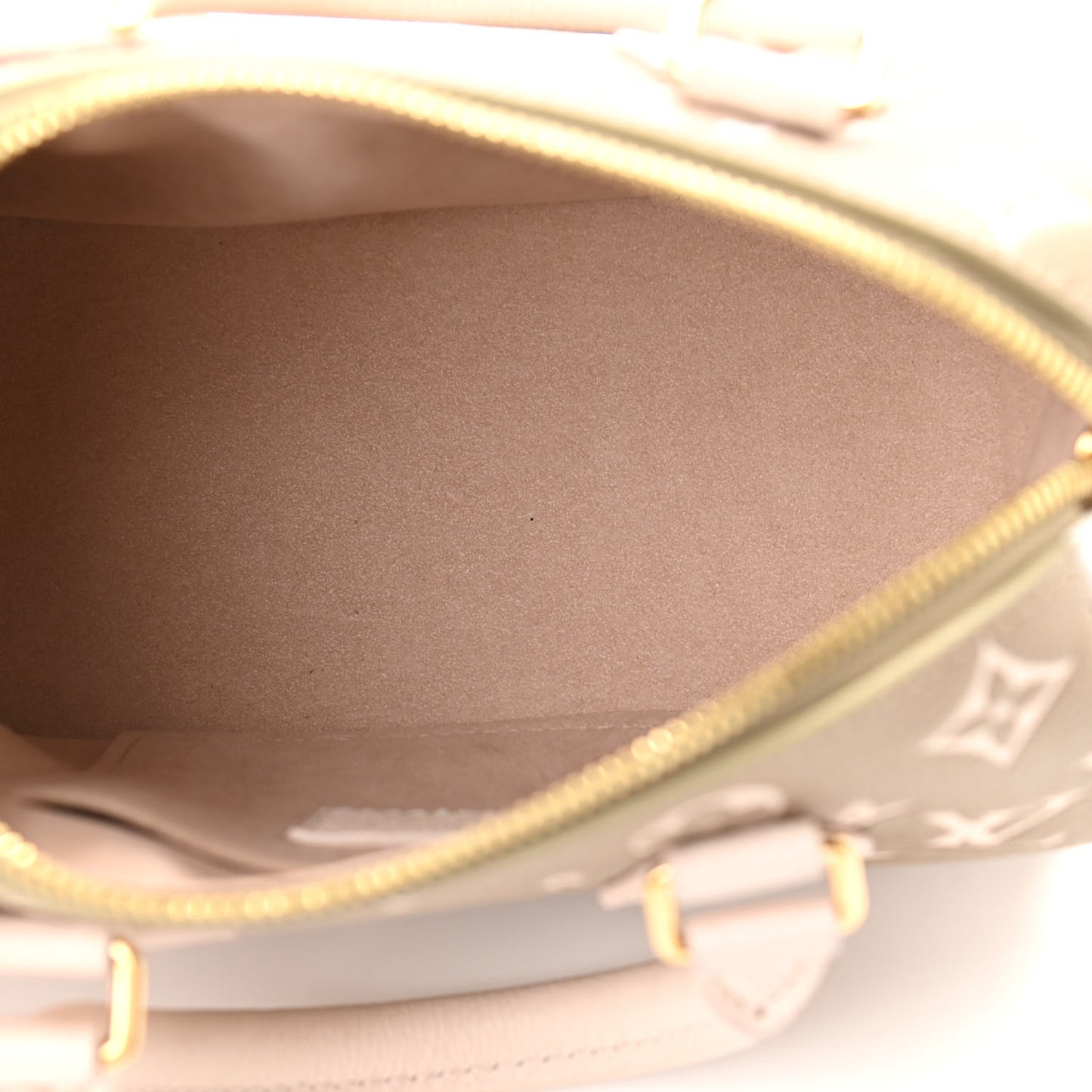 Empreinte Monogram Spring in the City Speedy Bandouliere 20 Kaki Beige Cream