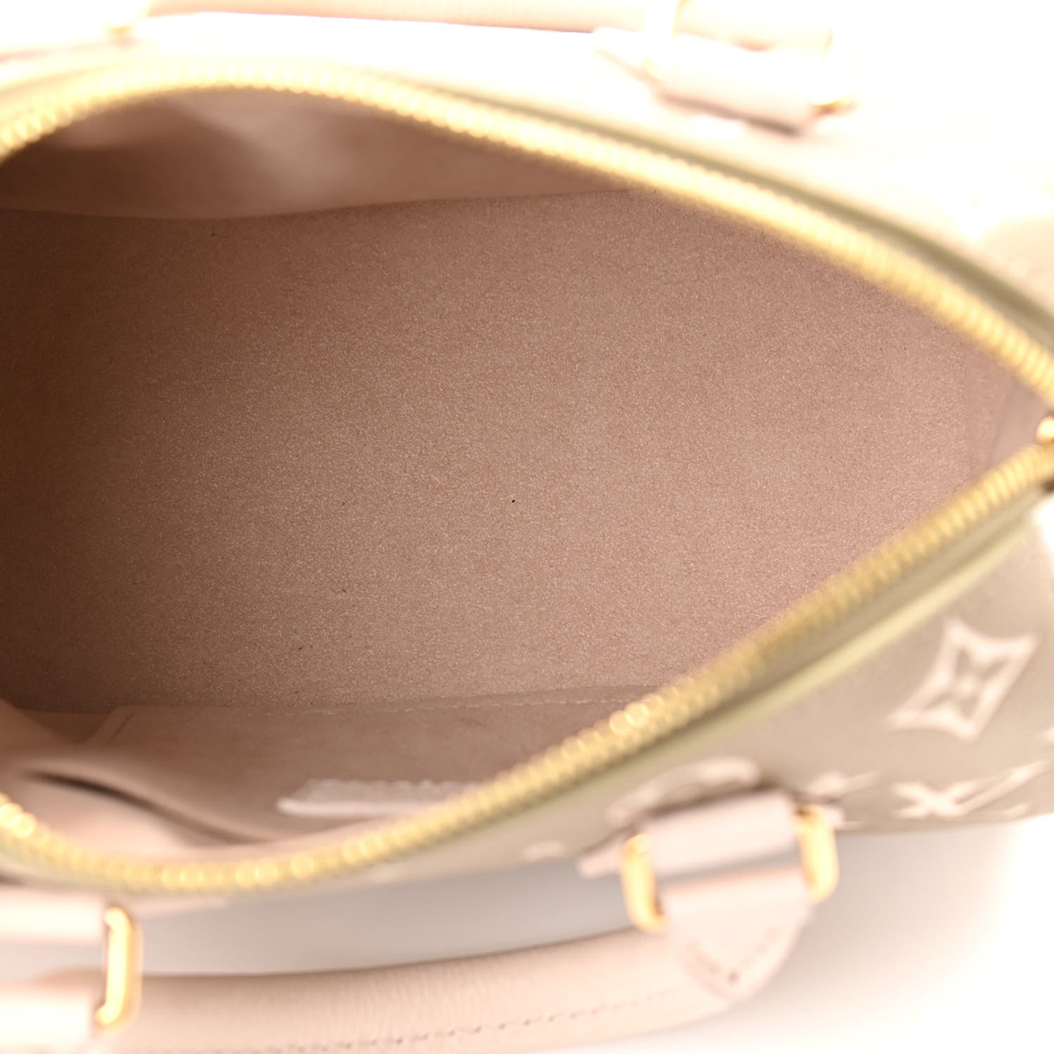 Louis Vuitton Empreinte Monogram Spring in the City Speedy Bandouliere 20 Kaki Beige Cream 5 of 12