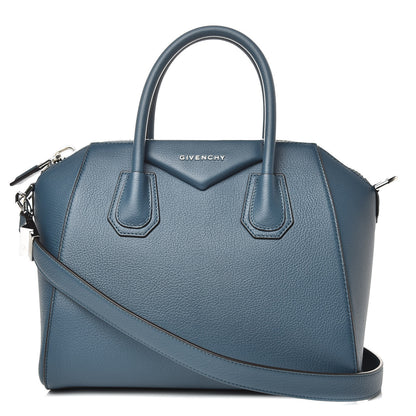 Givenchy Sugar Goatskin Small Antigona Oil Blue 1 of 12