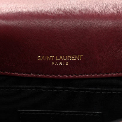 Saint Laurent Lambskin Monogram Jamie Belt Bag Red 7 of 13