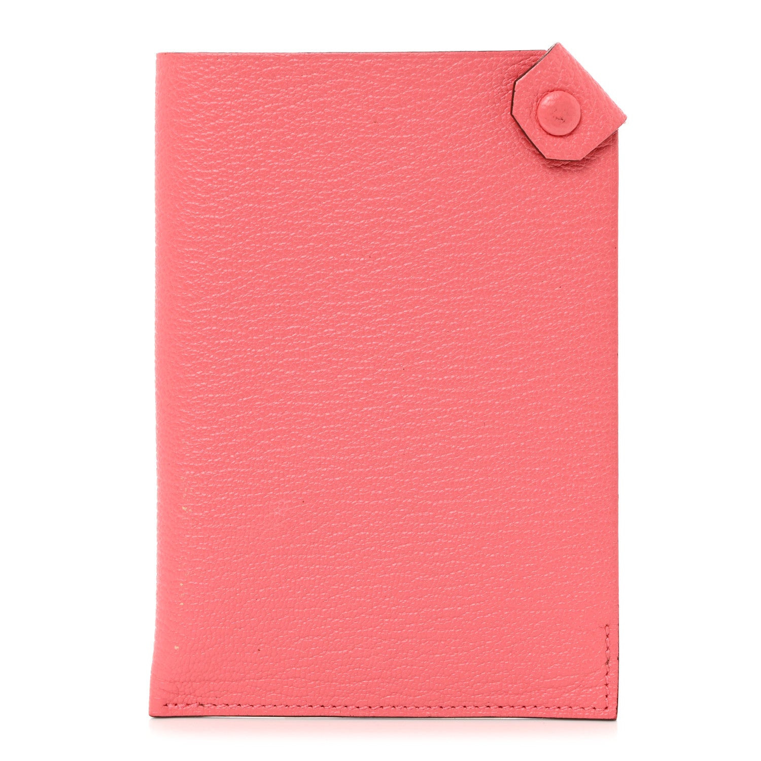 Hermes Chevre Mysore Tarmac PM Passport Holder Rose Ete 1 of 7