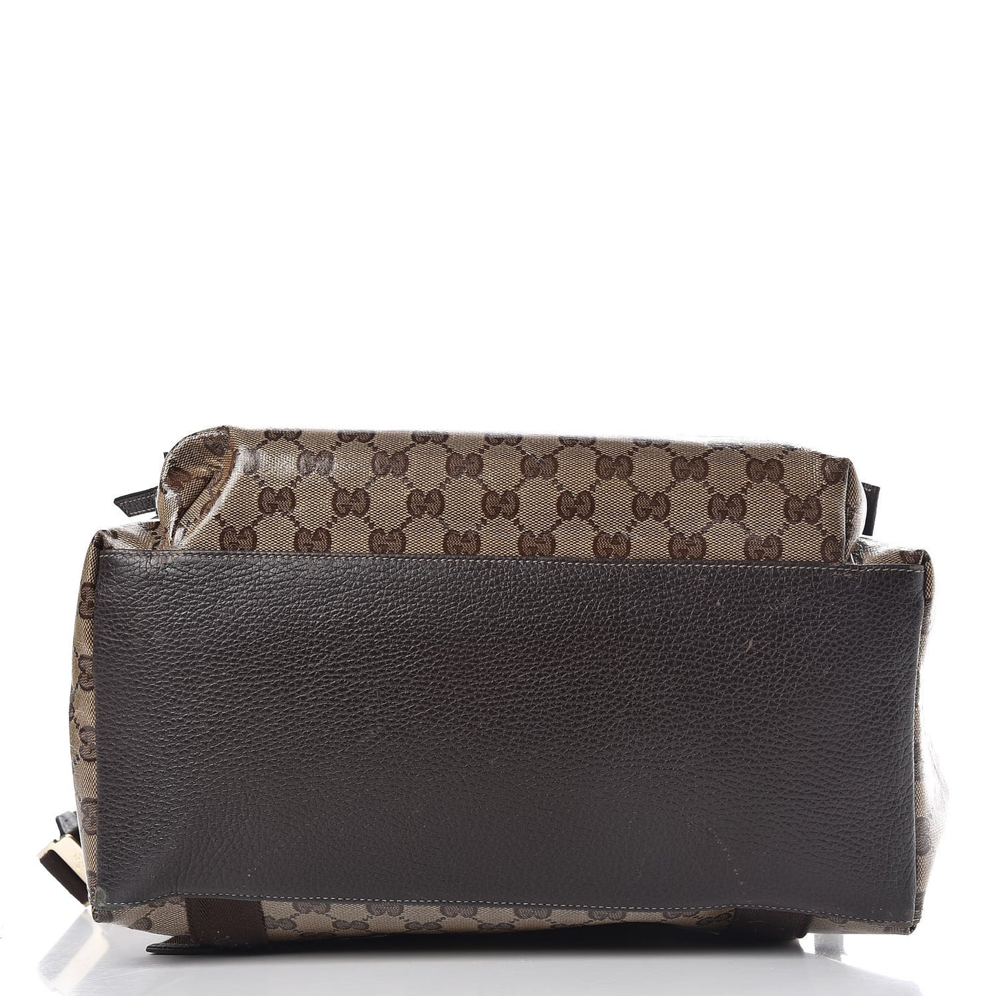 Crystal Monogram Backpack Dark Brown