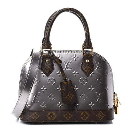 Louis Vuitton Vernis Monogram Alma BB Taupe Metallise 1 of 10
