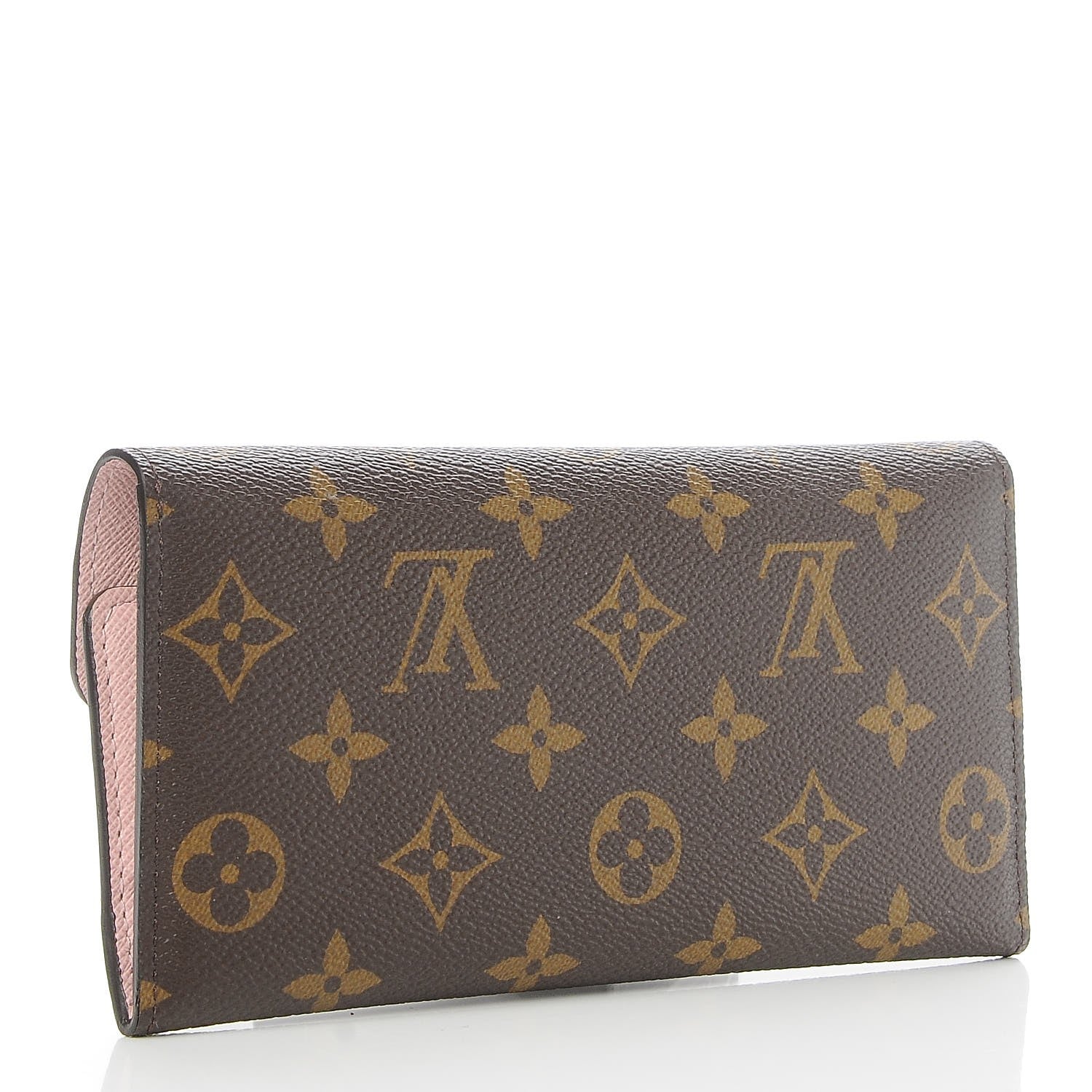 Louis Vuitton Monogram Josephine Wallet Rose Ballerine 3 of 10