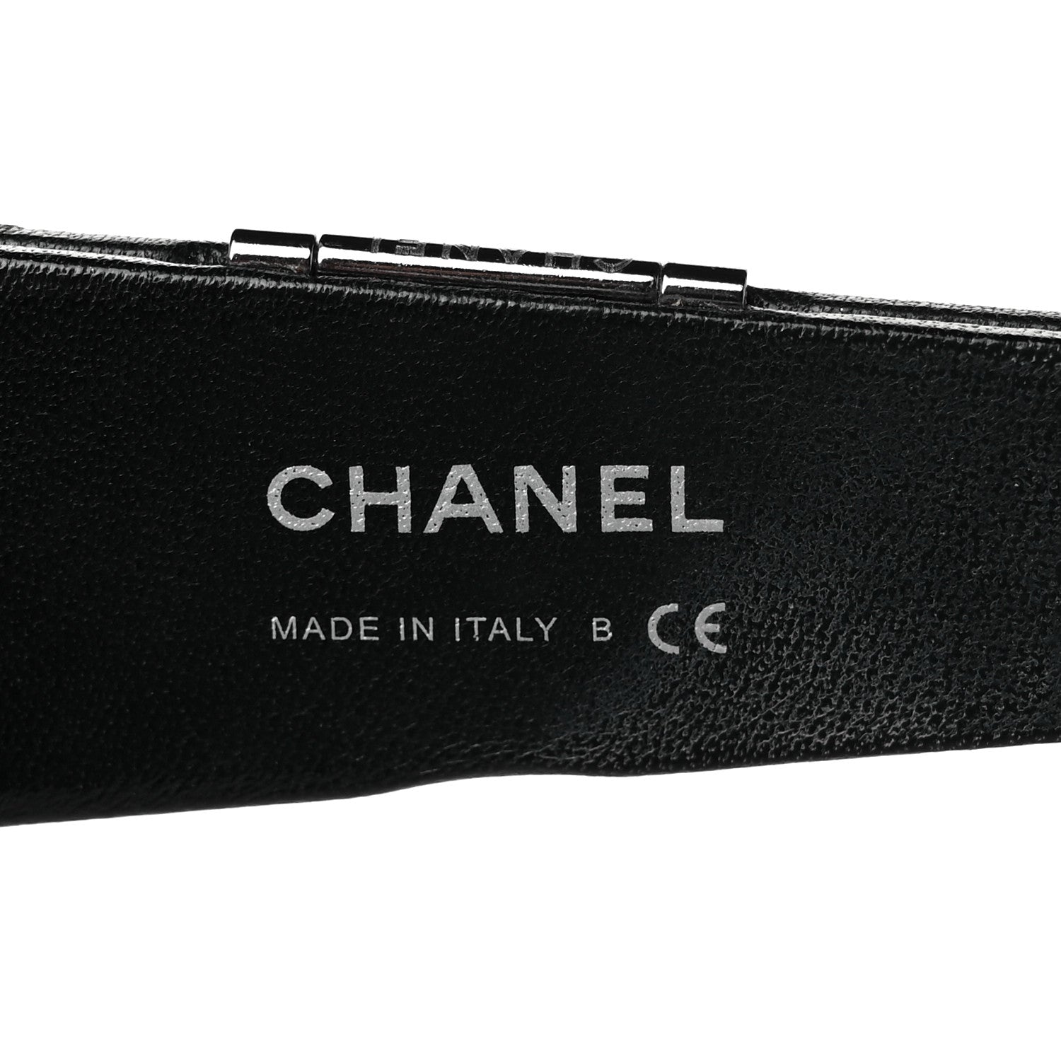 Chanel Lambskin Quilted CC Mirror Sunglasses 5202-Q Black 5 of 7