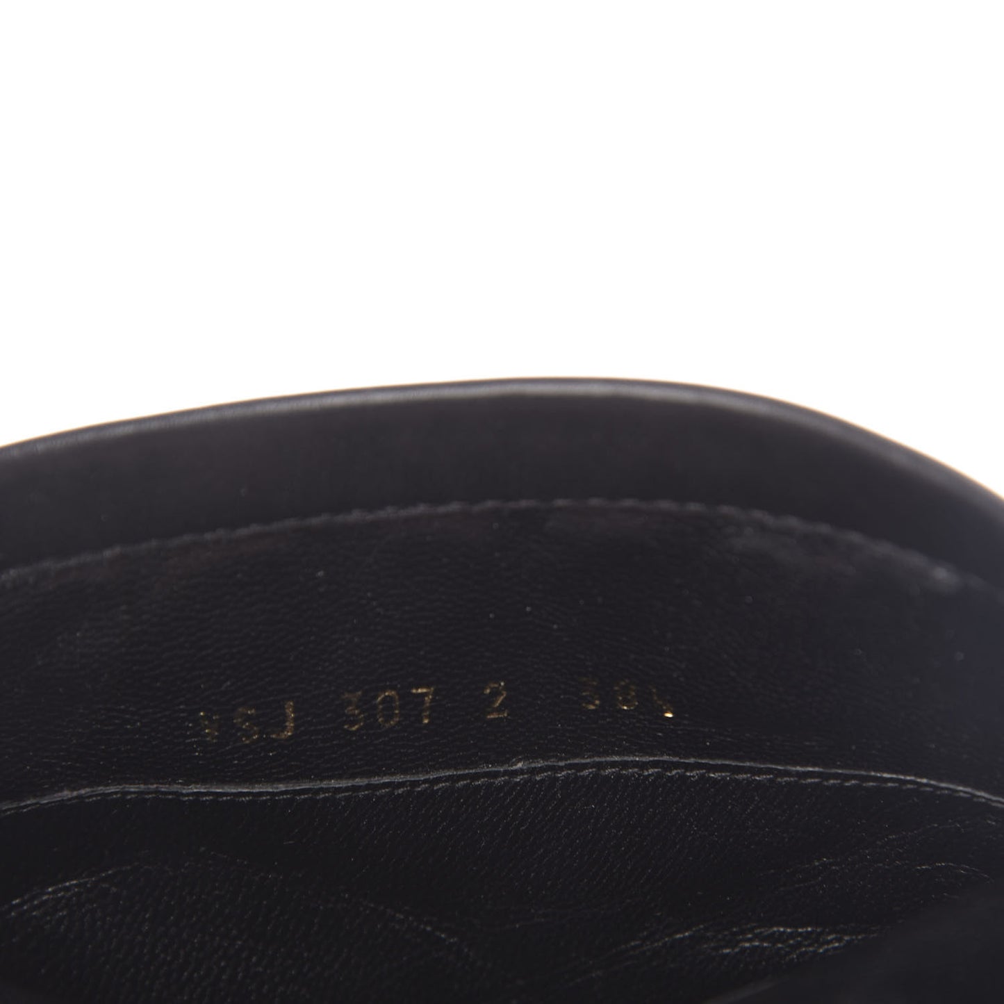 Calfskin Rockstud 30mm Biker Boots 38.5 Black
