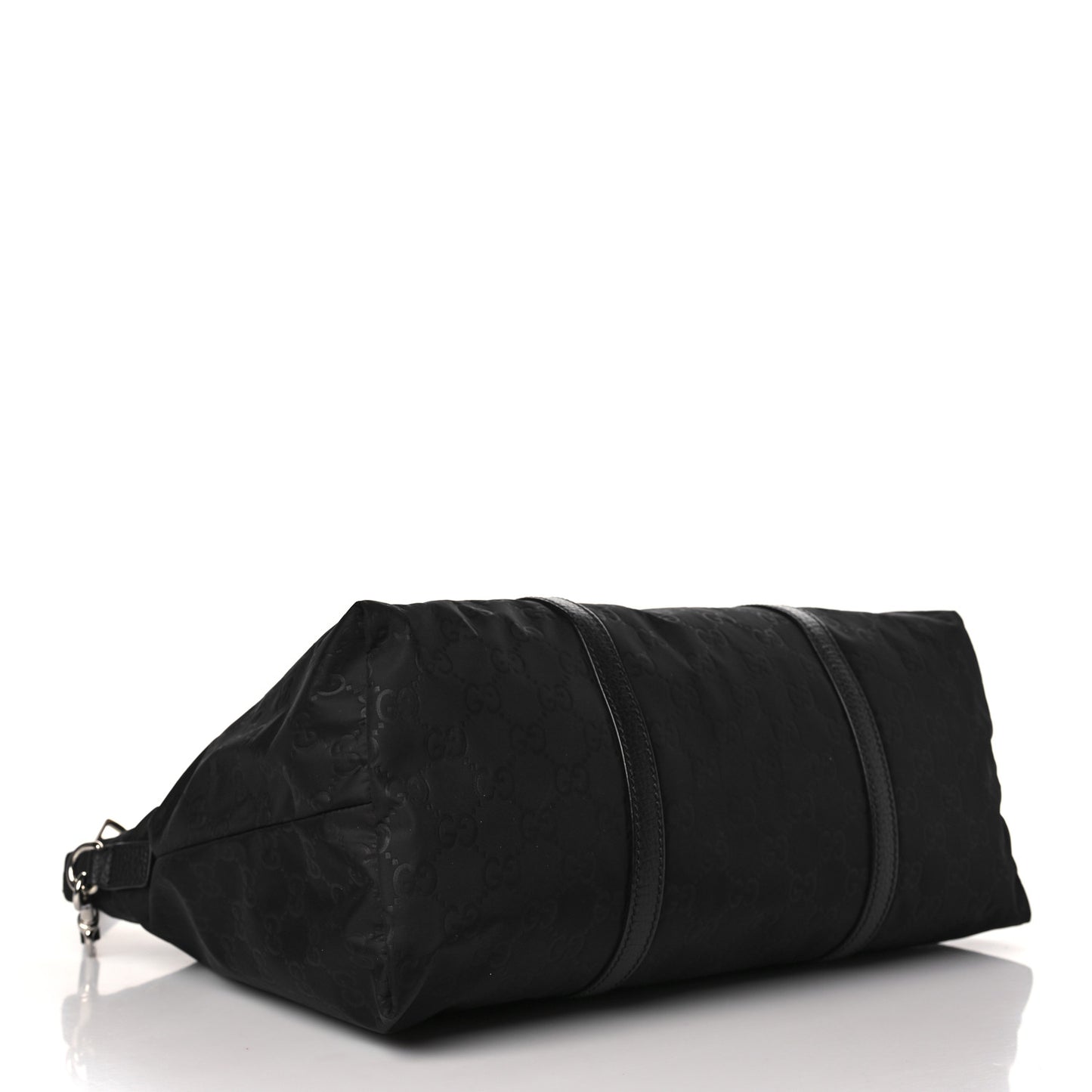 Nylon Monogram Tote Black