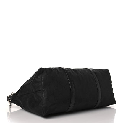 Gucci Nylon Monogram Tote Black 4 of 9