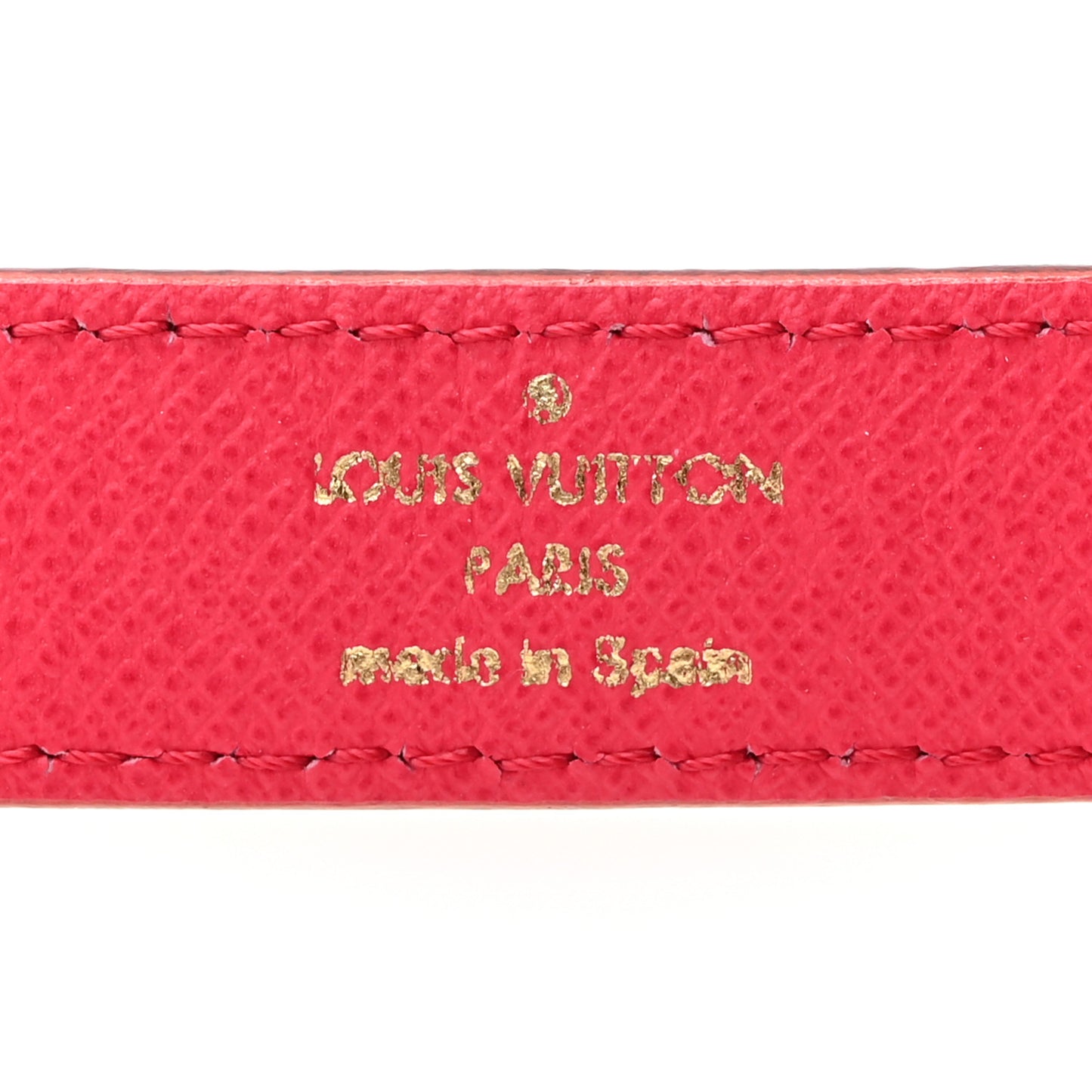 Monogram Multicolor LV Initiales Belt 85 34 White