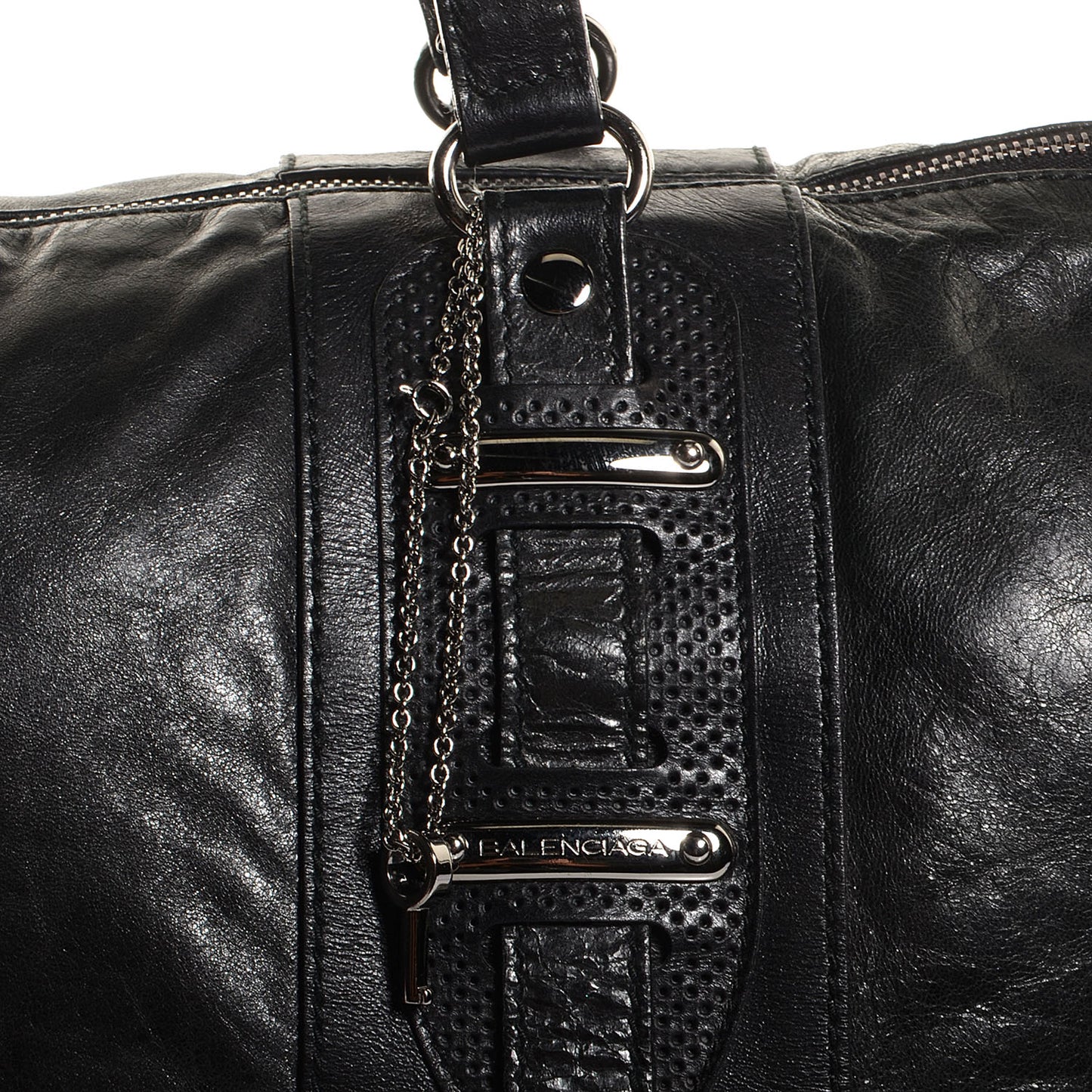 Chevre Perforated Hook GM Black