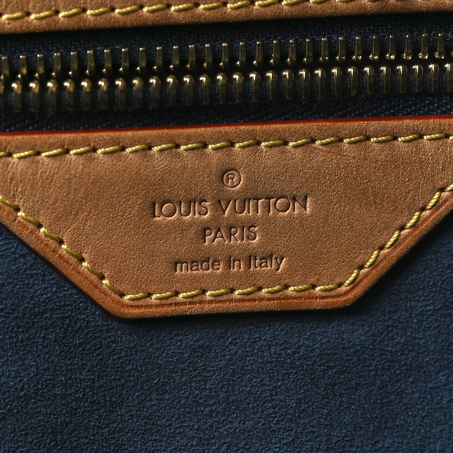 Louis Vuitton Denim Daily GM Gris Blue 6 of 9