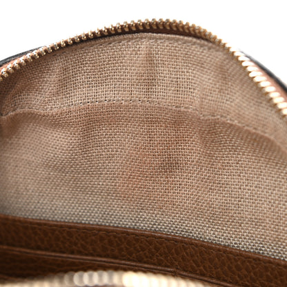 Gucci Monogram Mini Bree Messenger Bag Beige Tabacco 11 of 12