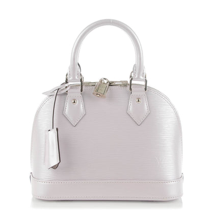 Louis Vuitton Epi Alma BB Lilac Nacre 1 of 7