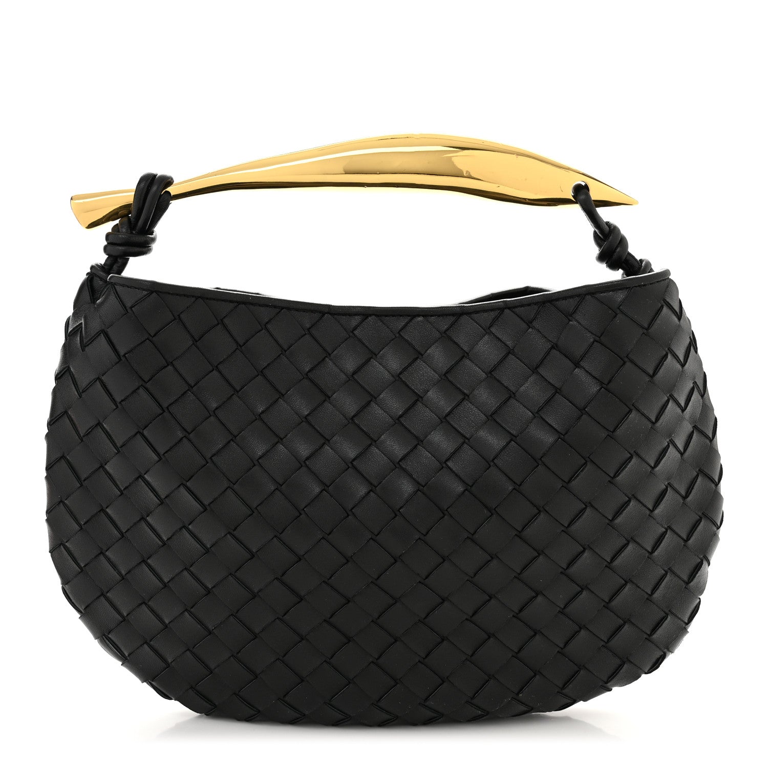 Bottega Veneta Nappa Intrecciato Sardine Bag Black 1 of 12