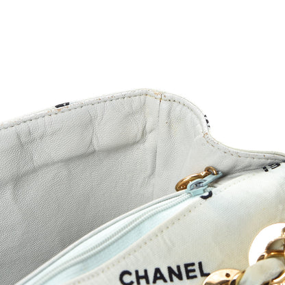 Chanel Canvas Quilted XL Jumbo Single Flap Green 9 of 24
