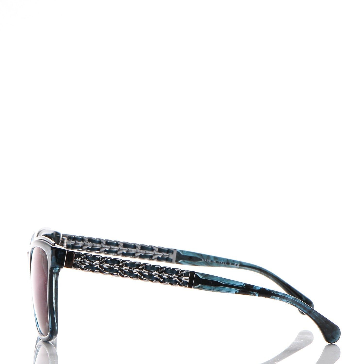 Chanel Square Chain Sunglasses 5360-Q Dark Blue 2 of 7