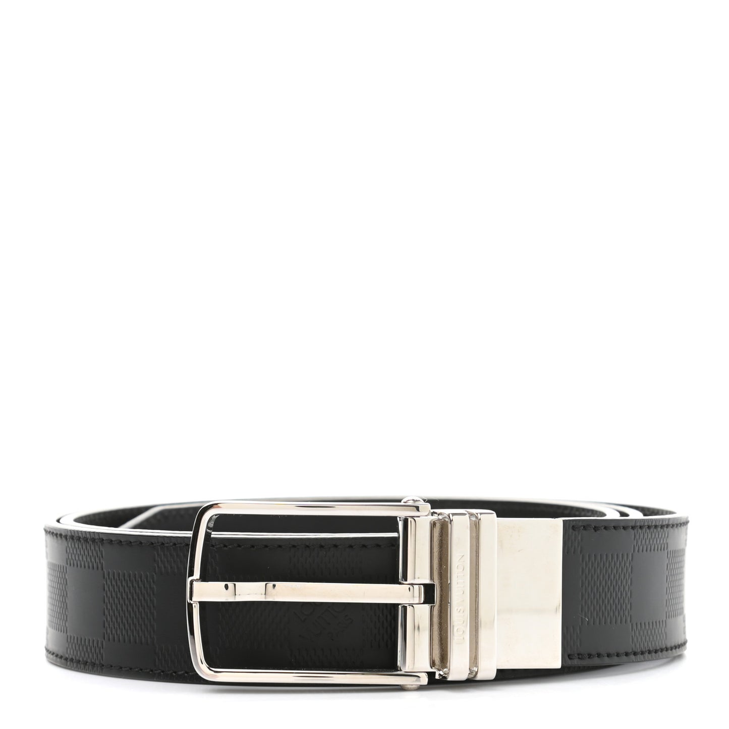 Damier Infini Calfskin 35mm Belt 110 44 Black