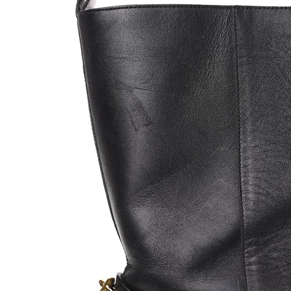 Gucci Calfskin Tess Horsebit Ankle Boots 41 Black 10 of 11