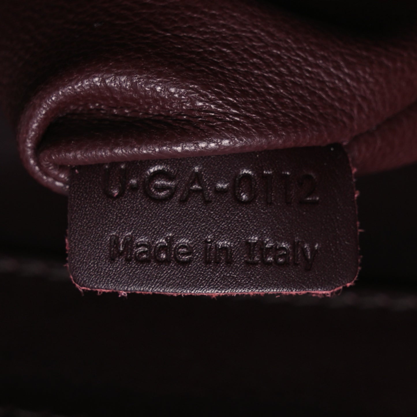 Snakeskin Mini Luggage Red