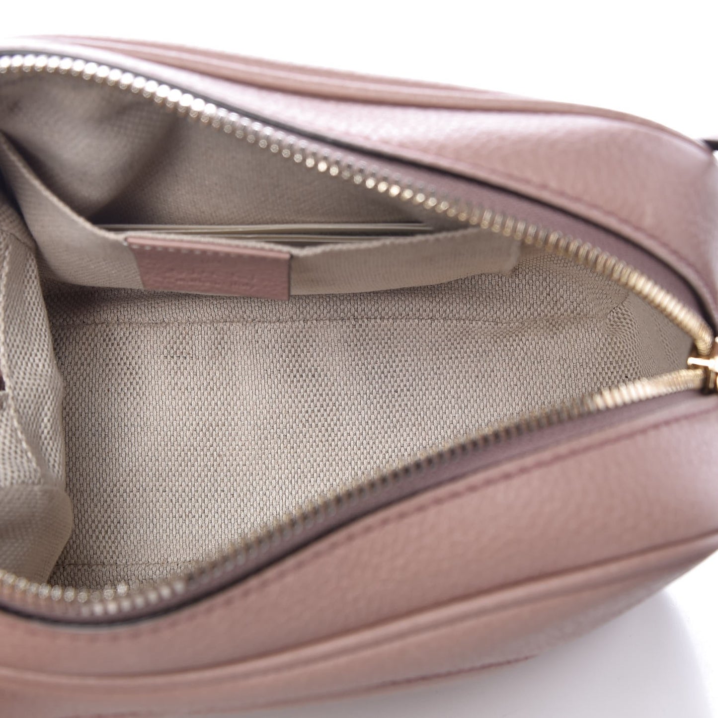 Cellarius Calfskin Small Soho Disco Bag Dark Cipria