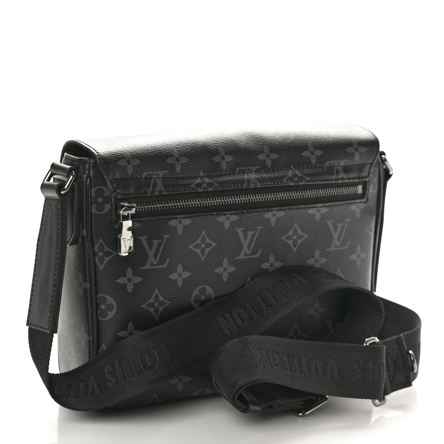 Louis Vuitton Monogram Eclipse District PM Black 3 of 9