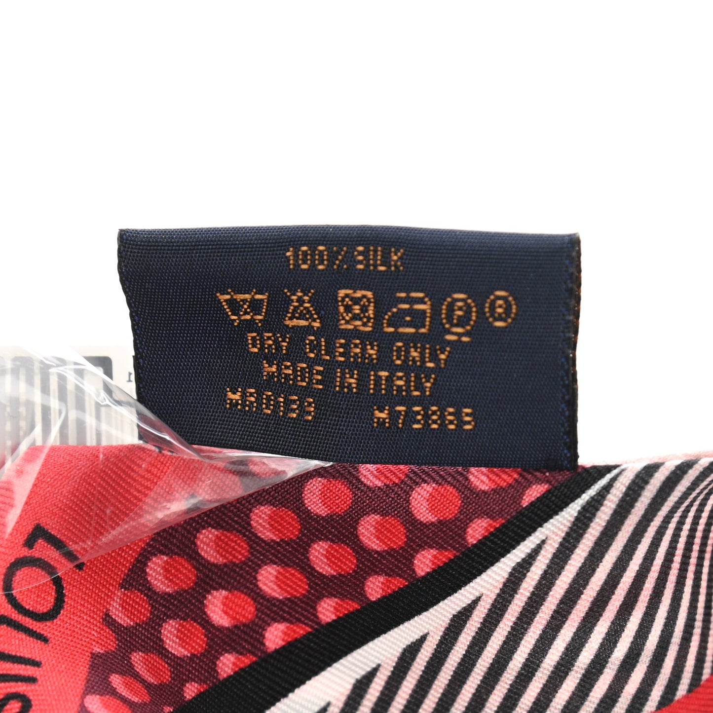Silk Pop Monogram BB Bandeau Rouge