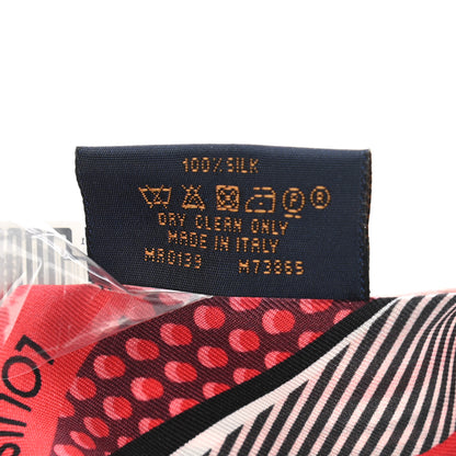Louis Vuitton Silk Pop Monogram BB Bandeau Rouge 4 of 5