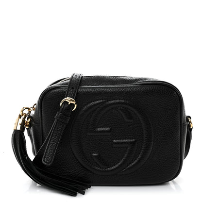 Gucci Pebbled Calfskin Small Soho Disco Bag Black 1 of 11