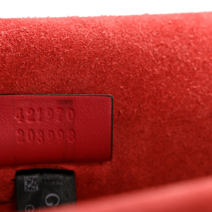 Gucci GG Supreme Monogram Mini Dionysus Shoulder Bag Hibiscus Red 7 of 13