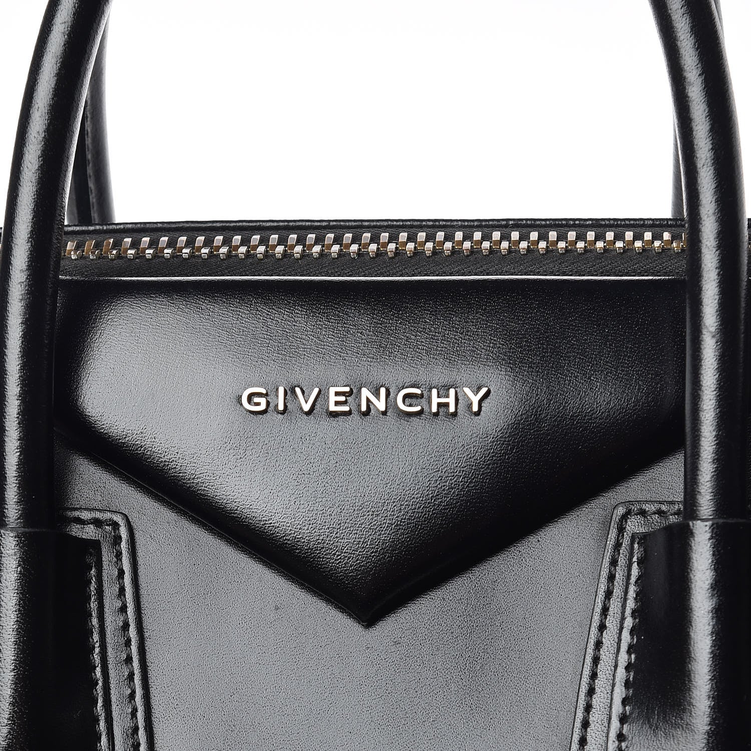 Givenchy Shiny Lord Calfskin Medium Antigona Black 8 of 11