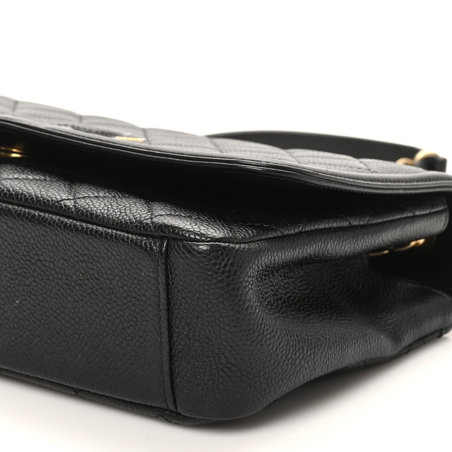 Chanel Caviar Quilted Medium CC Filigree Flap Black 10 of 10