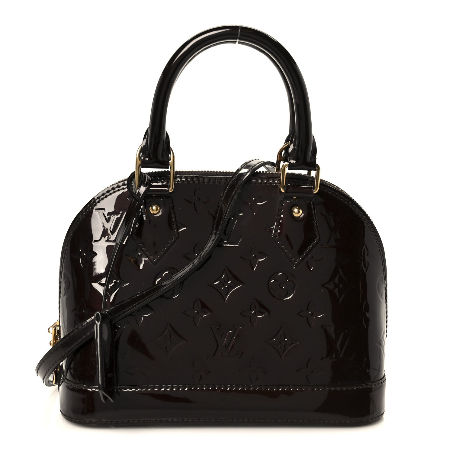 Louis Vuitton Vernis Alma BB Amarante 1 of 12