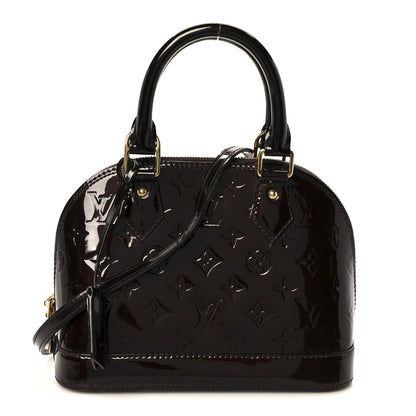 Louis Vuitton Vernis Alma BB Amarante 1 of 12